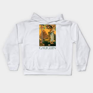 The Month of Mary (1899) by Paul Gauguin Kids Hoodie